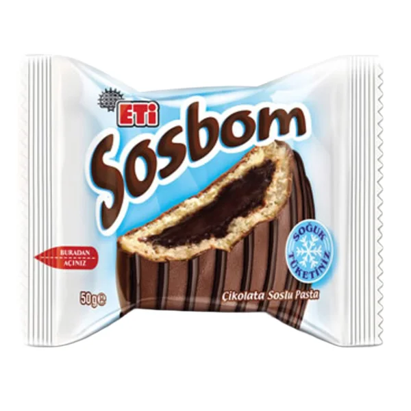 ETİ SOSBOM ÇİKOLATALI KEK