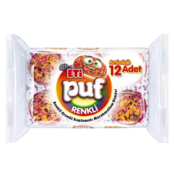 ETİ PUF RENKLİ 216 g