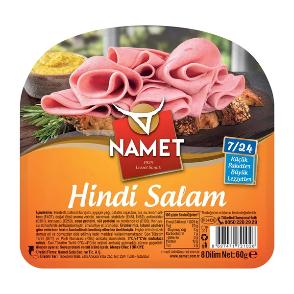 NAMET 7/24 HİNDİ SALAM