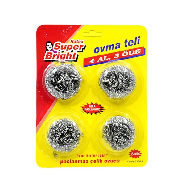 SÜPER BRİGHT OVMA TELİ 4 LÜ