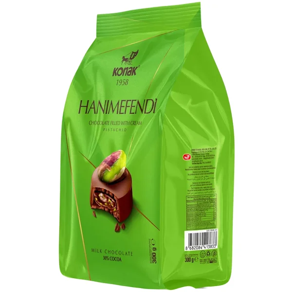 KONAK HANIMEFENDİ ÇKLATA SÜT&ANTEPFSTK PARÇAL